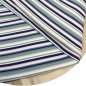 Preview: RESTSTÜCK 80cm !!! - Rib Jersey - Lenora - Streifen - blue/green