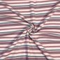 Preview: Rib Jersey - Lenora - Streifen - rosa