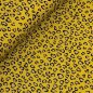 Preview: Jersey - Leopard hearts - mustard