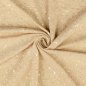 Preview: Pailetten Jersey - Golden Glow - creme