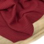 Preview: Rippenjersey - Mandy - bordeaux