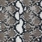 Preview: RESTSTÜCK 1,10m !!! - Jersey - Schlangenprint - schwarz/grau/taupe