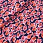 Preview: RESTSTÜCK 1,30m!!! - Jersey - Sea of Flowers - red