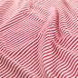 Preview: Jersey - Small Stripes - red