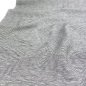 Preview: RESTSTÜCK 60cm !!! - Jersey - Streifen - weiß/schwarz meliert - 2/1 mm