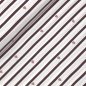Preview: RESTSTÜCK 0,40m !!! - Jersey - Stripes and Hearts - mauve