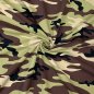 Preview: Jersey - Vera - Camouflage grün  - Swafing