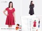 Preview: Papierschnittmuster - Ella - Jerseykleid - Damen -  Pattydoo