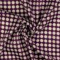 Preview: Baumwoll Satin - Just Dots - violett - In my Garden - Hamburger Liebe