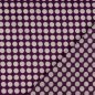 Preview: Baumwoll Satin - Just Dots - violett - In my Garden - Hamburger Liebe