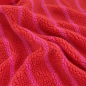 Preview: Teddy Plüsch - Lulu Stripes - rot/rosa