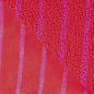 Preview: Teddy Plüsch - Lulu Stripes - rot/rosa