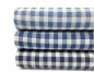 Preview: RESTSTÜCK 0,90m !!! - Baumwolle - Denim Check - Karo - klein - dark blue