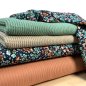 Preview: RESTSTÜCK 1,0m !!! - Rippenjersey - peach