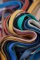 Preview: Baumwollkordel - flach - 10mm - cobalt blue - Mind the Maker