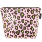 Preview: Kosmetiktasche - Acid Leo - rosa/neongrün - 28x21x9cm