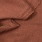 Preview: Leinen - stonewashed - terra