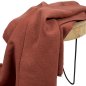 Preview: Leinen - stonewashed - terra