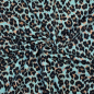 Preview: RESTSTÜCK 0,70m !!! - French Terry - Leo Fuzzy - teal