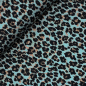 Preview: RESTSTÜCK 0,70m !!! - French Terry - Leo Fuzzy - teal