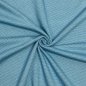 Preview: Jacquard Jersey - Leroy Waben - naturweiß/blau - Swafing