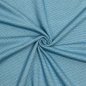 Preview: RESTSTÜCK 1,70m !!! - Jacquard Jersey - Leroy Waben - naturweiß/blau - Swafing