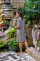 Preview: Viskose Crepe - Flowers Lilith - schlamm