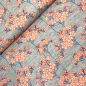 Preview: RESTSTÜCK 0,70m !!! - Lyocell Webware - Hana - Col. 03- mittelgrau mélange - Sakura - Hamburger Liebe - Albstoffe
