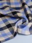 Preview: Viskose mit Livaeco™ Fasern - Tino Check - bright blue - meetMilk