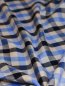 Preview: Viskose mit Livaeco™ Fasern - Tino Check - bright blue - meetMilk