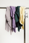 Preview: RESTSTÜCK 0,70m !!! - Two Tone Slim Stripe mit TENCEL™ - mauve - MeetMilk