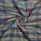 Preview: RESTSTÜCK 1,70m !!! - Mantelflausch - Nantes Check - jeans