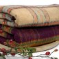 Preview: RESTSTÜCK 1,50m !!! - Mantelstoff - Karo Bradford - beige/light blue