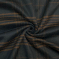 Preview: RESTSTÜCK 1,50m !!! - Mantelflausch - Karo Leeds - schwarz camel