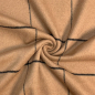 Preview: RESTSTÜCK 1,40m !!! - Mantelflausch - Karo Norwich - beige