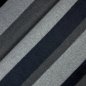 Preview: RESTSTÜCK 1,80m !!! - Mantelflausch - Streifen Brighton - grau