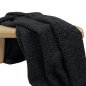 Preview: Mantelstoff - Astracan - black