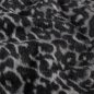 Preview: Mantelstoff - Leona Leo - grey/black