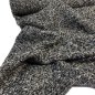 Preview: RESTSTÜCK 65cm !!! - Mantelstoff - Rom - schwarz/oliv/creme
