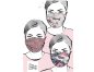 Preview: Bio Webware - Poppy Masken - Lillestoff