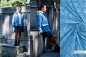 Preview: RESTSTÜCK 1,2m !!! - Jackenstepper - waterproof - Big Drops - sky blue - Fibremood