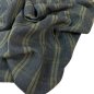 Preview: Viskose - Metallic Check - small - khaki grey gold