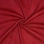 Preview: RESTSTÜCK 1,0m !!! - Baumwoll Modal Rippstrick - Solea - rot