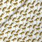 Preview: Musselin - African Panther - ocre - Springtime