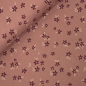 Preview: RESTSTÜCK 1,10m !!! - Musselin - Amelie Flowers - mauve