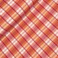 Preview: Doubleface Musselin - Kailey - orange/rot