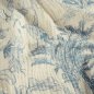 Preview: Musselin - Dschungel - blau