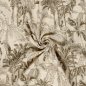Preview: Musselin - Dschungel - taupe