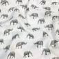Preview: RESTSTÜCK 1,80m !!! - Musselin - Elephant