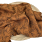 Preview: RESTSTÜCK 1,30m !!! - Musselin - Flower Delia - caramel